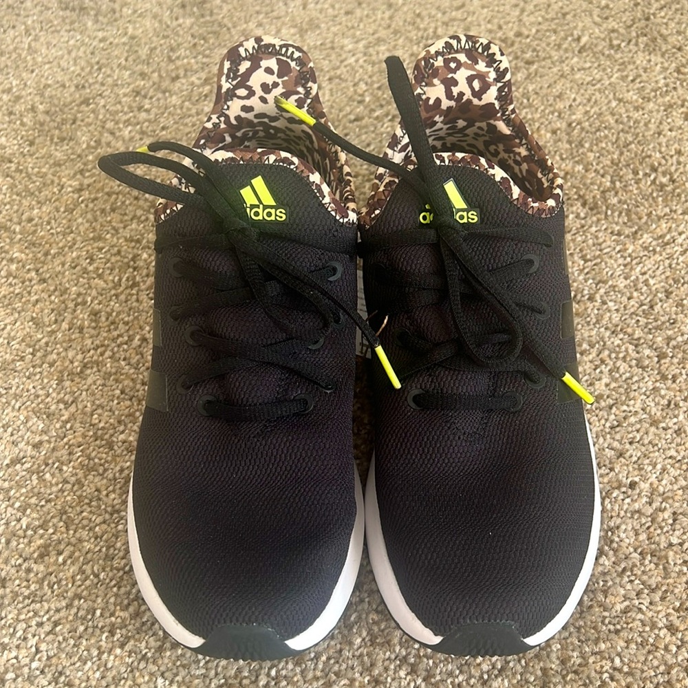 Adidas black sneakers size 8.5 women’s